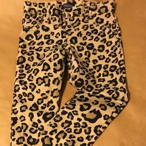 TCP leopard print jeggings NWOT